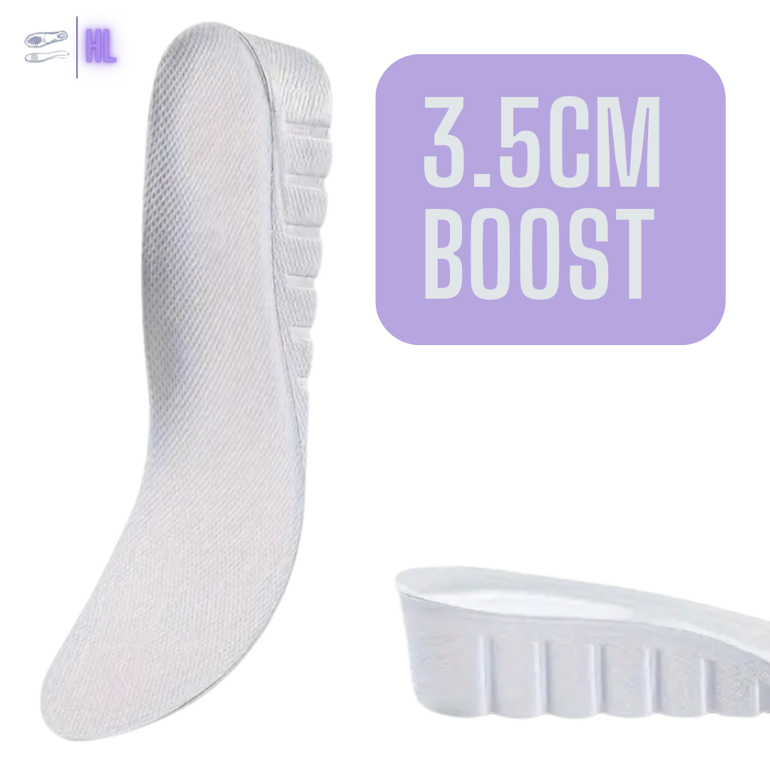 Increase Your Height HigherLov Insoles 3.5cm White