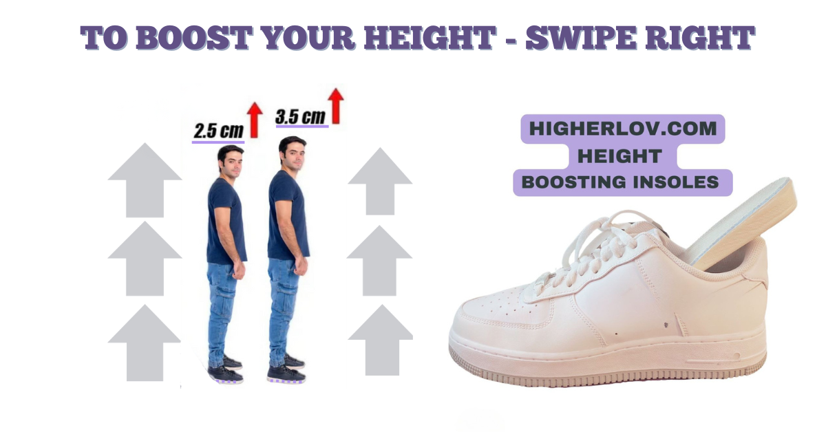 Tinder Height Increasing Insole ad