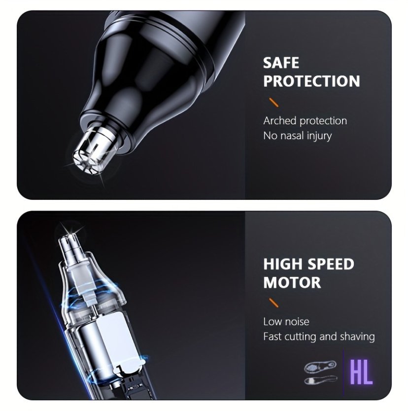 Nose, Ear & Brow Hair Trimmer for Men & Women - HigherLov
