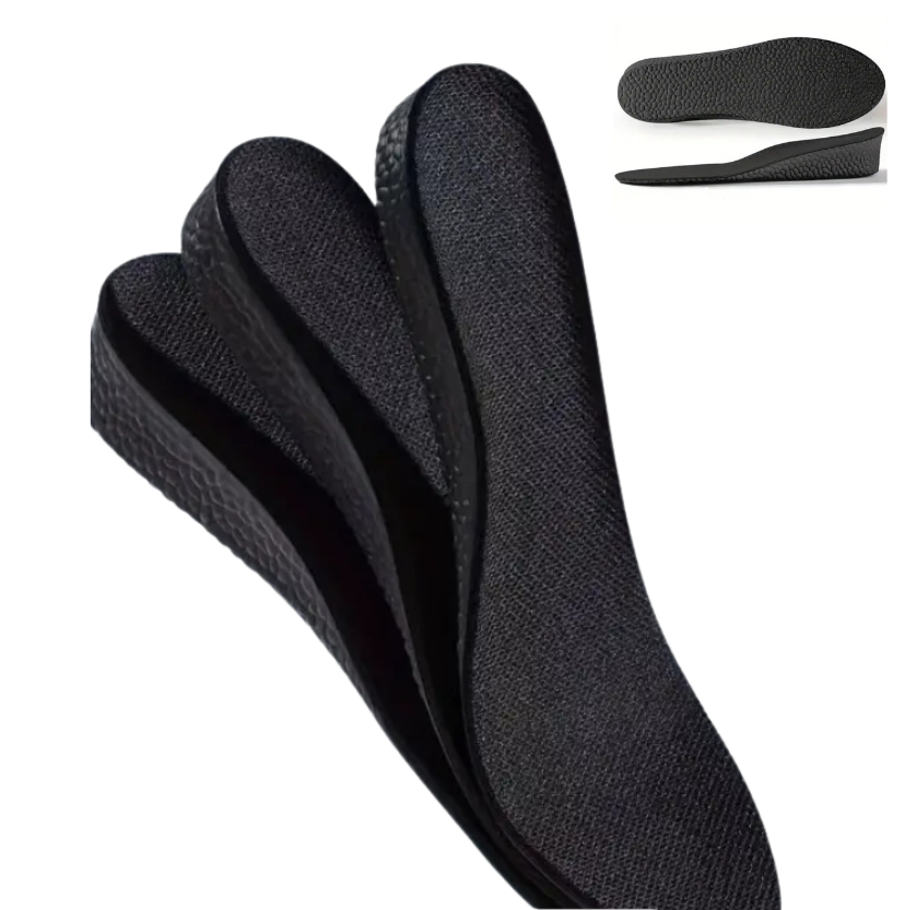 Height Boosting Insoles in Black Colour 