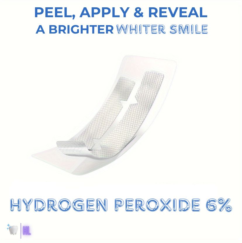 Peel, Apply & Reveal A Brighter Whiter Smile